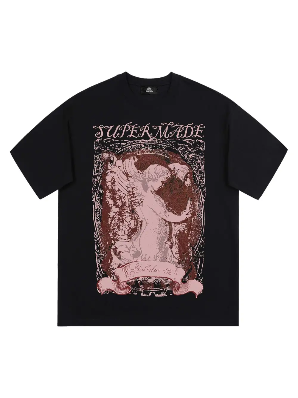 Mottled Angel Street Hip-Hop T-shirt - 2129