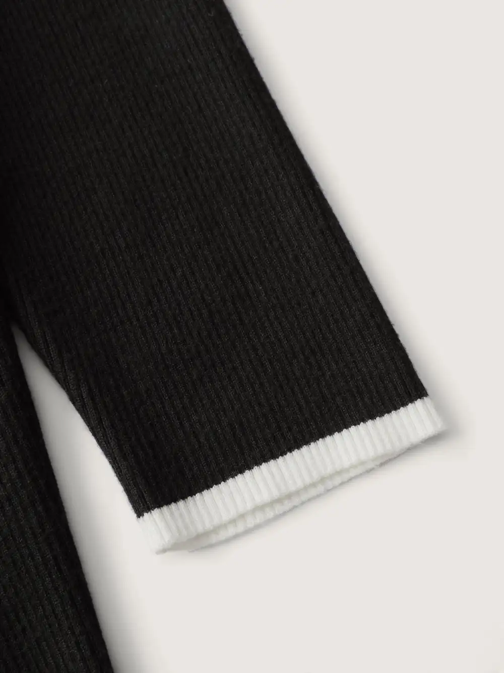 Square Neck Bowknot Fitted Pullover