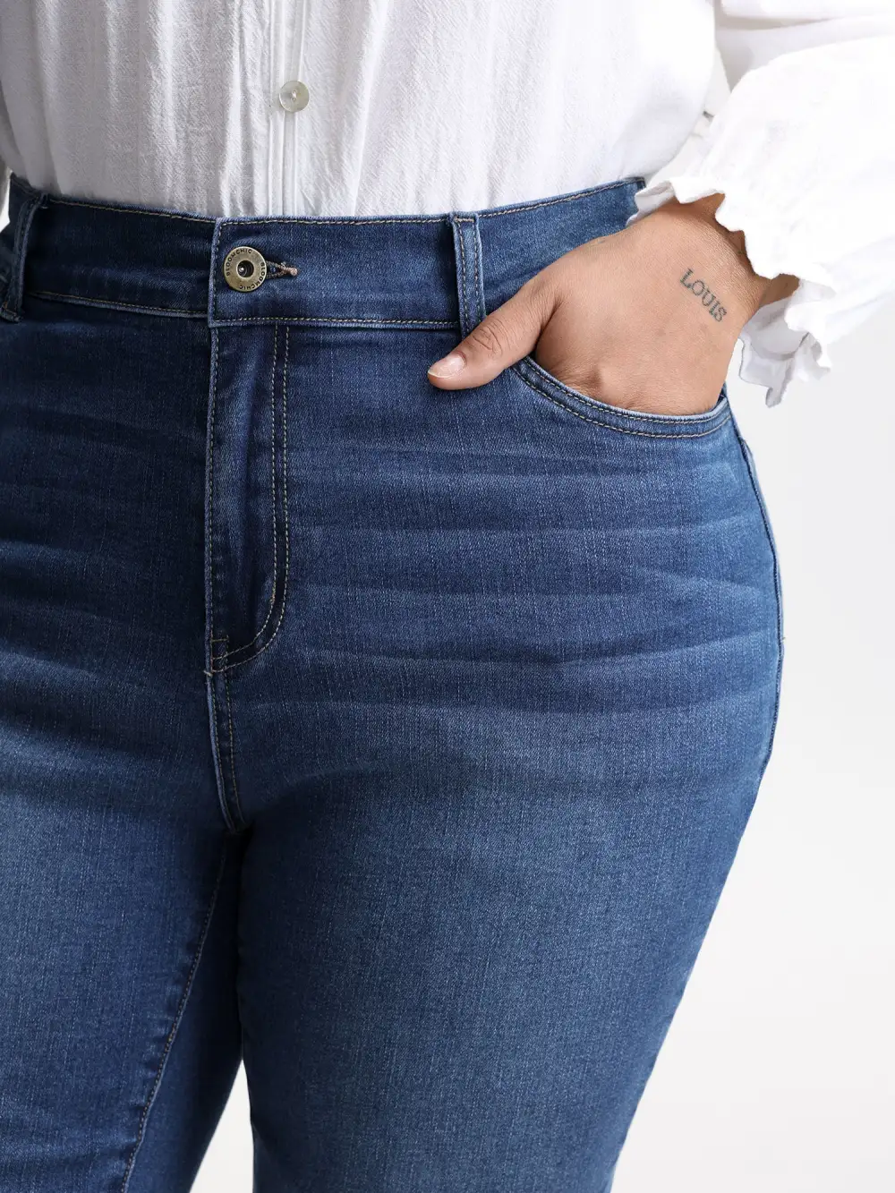 Supersoft Stretchy Waist Skinny-Fit Jeans