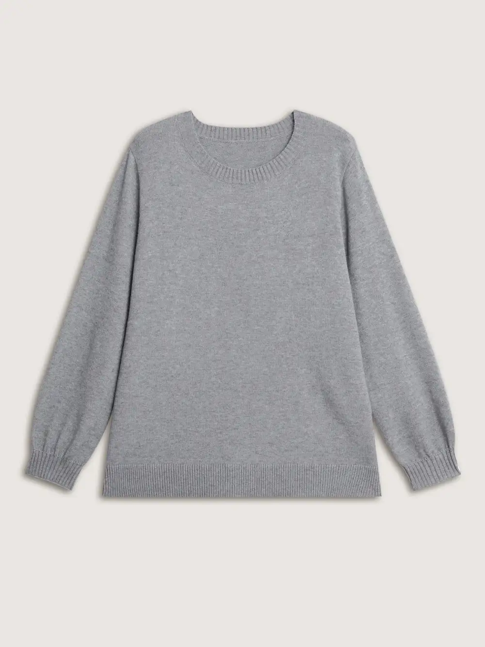 Bow Detail Ribbed Hem Pullover