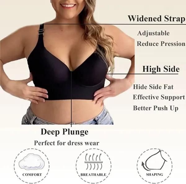 🔥DEEP CUP BRA HIDE BACK FAT WITH SHAPEWEAR INCORPORATED