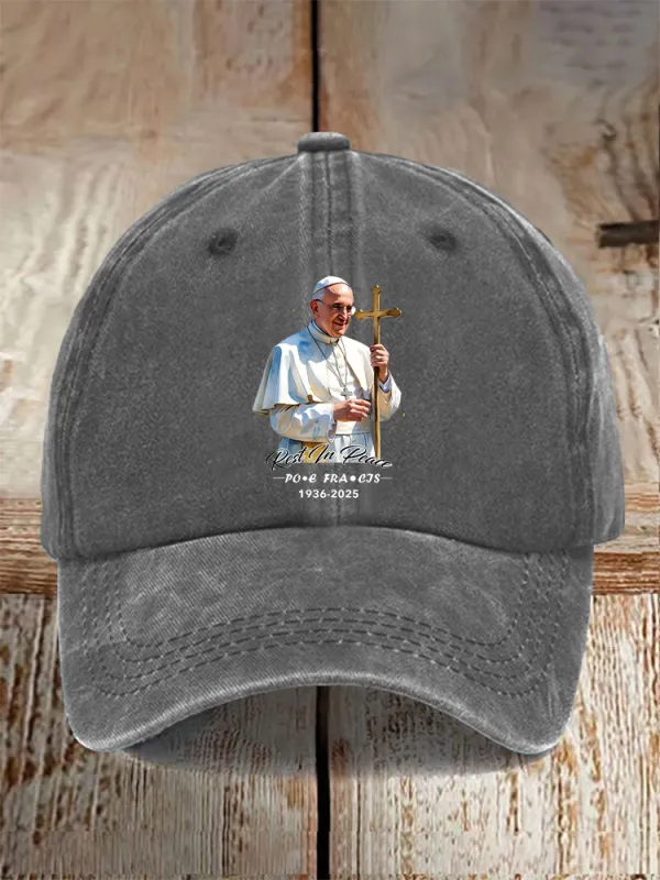 Men And Women's Rest In Peace 1936-2025 Washed Baseball Cap