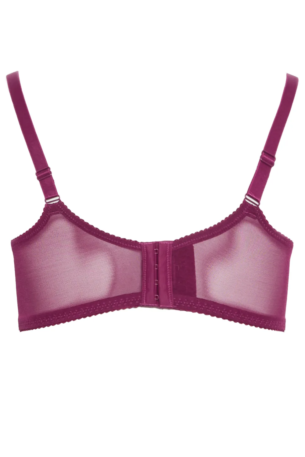 YOURS Black Stretch Lace Non-Padded Underwired Balcony Bra