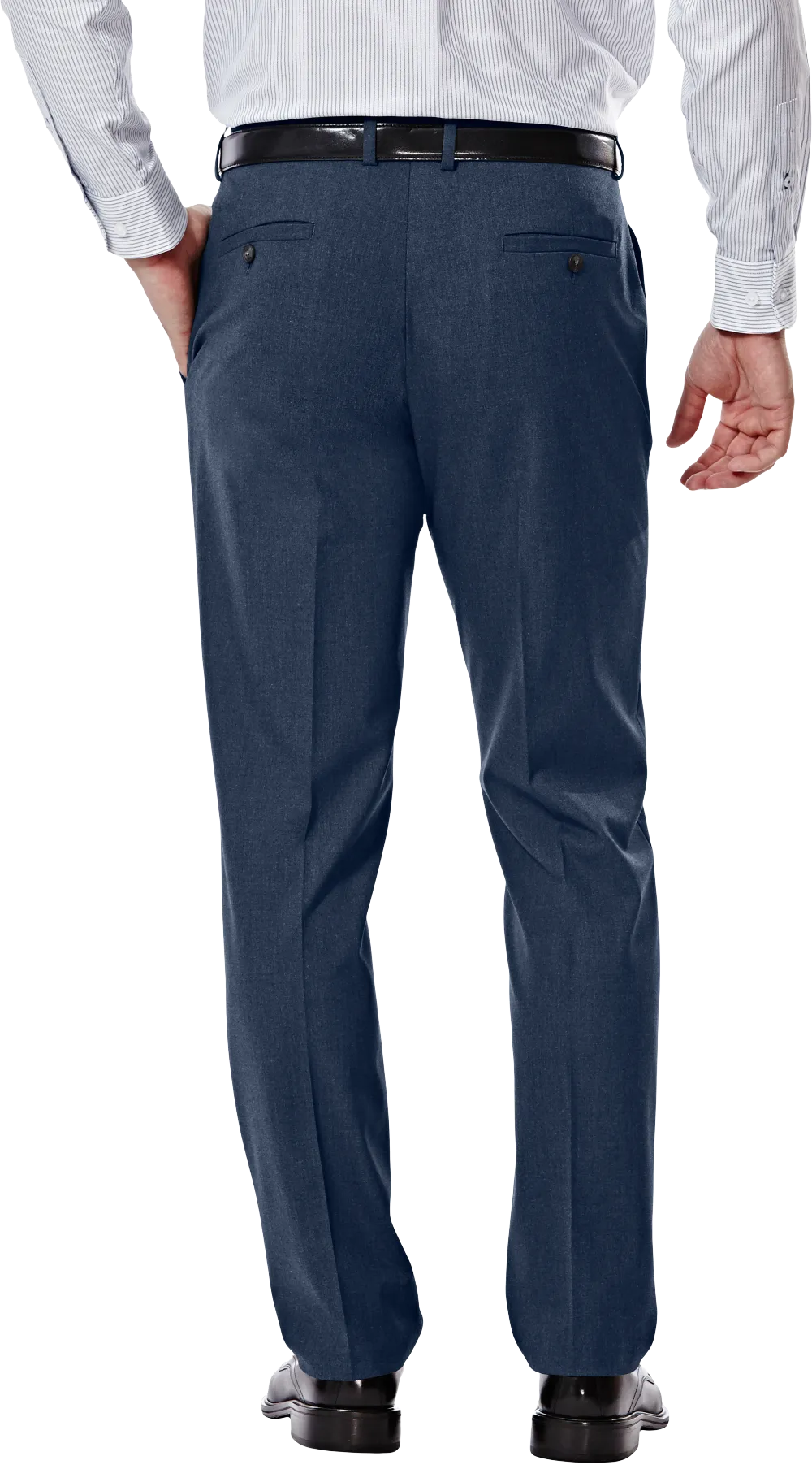 Haggar J.M. Haggar™  4 Way Stretch Slim Fit Flat Front Suit Pant