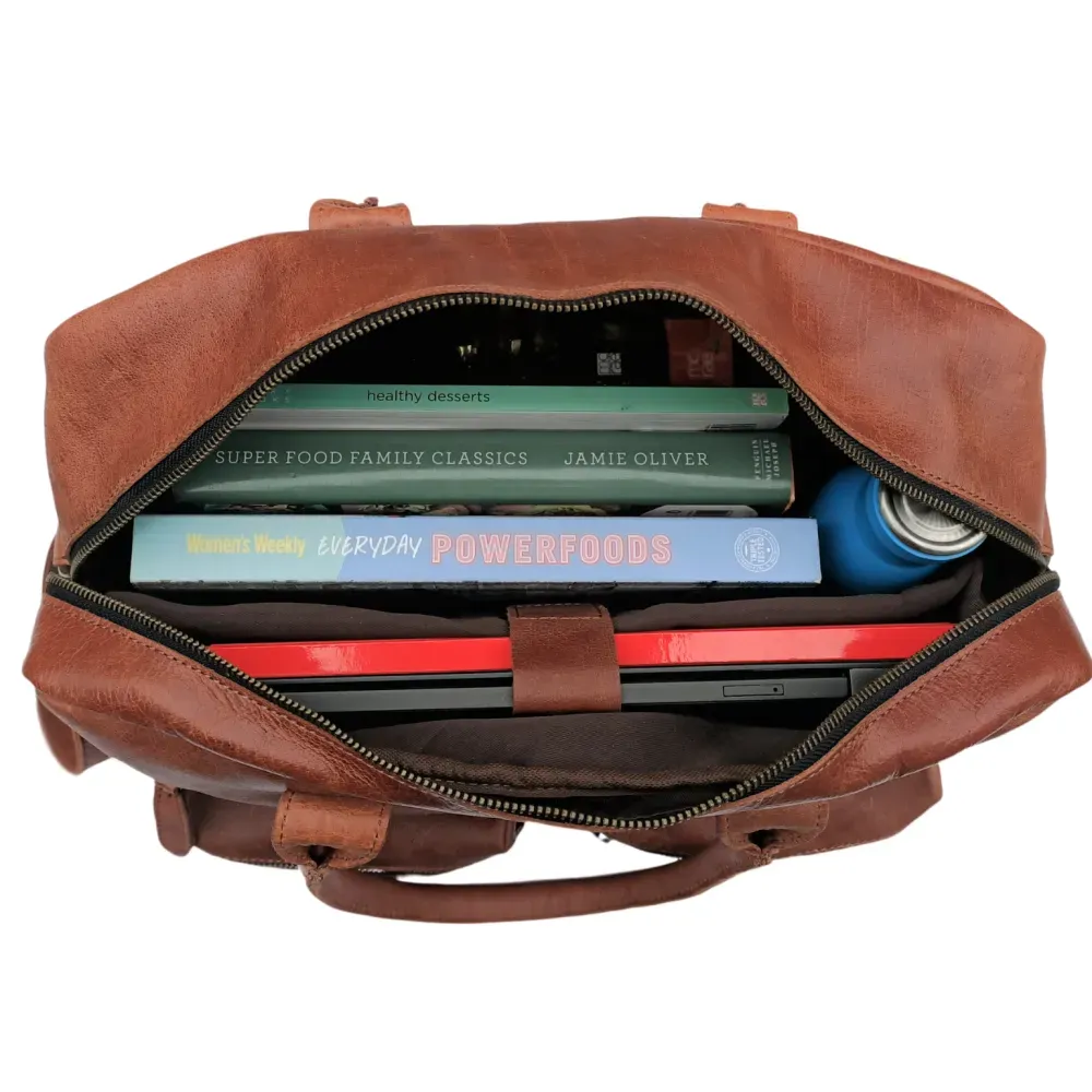 Rustic Brown Briefcase