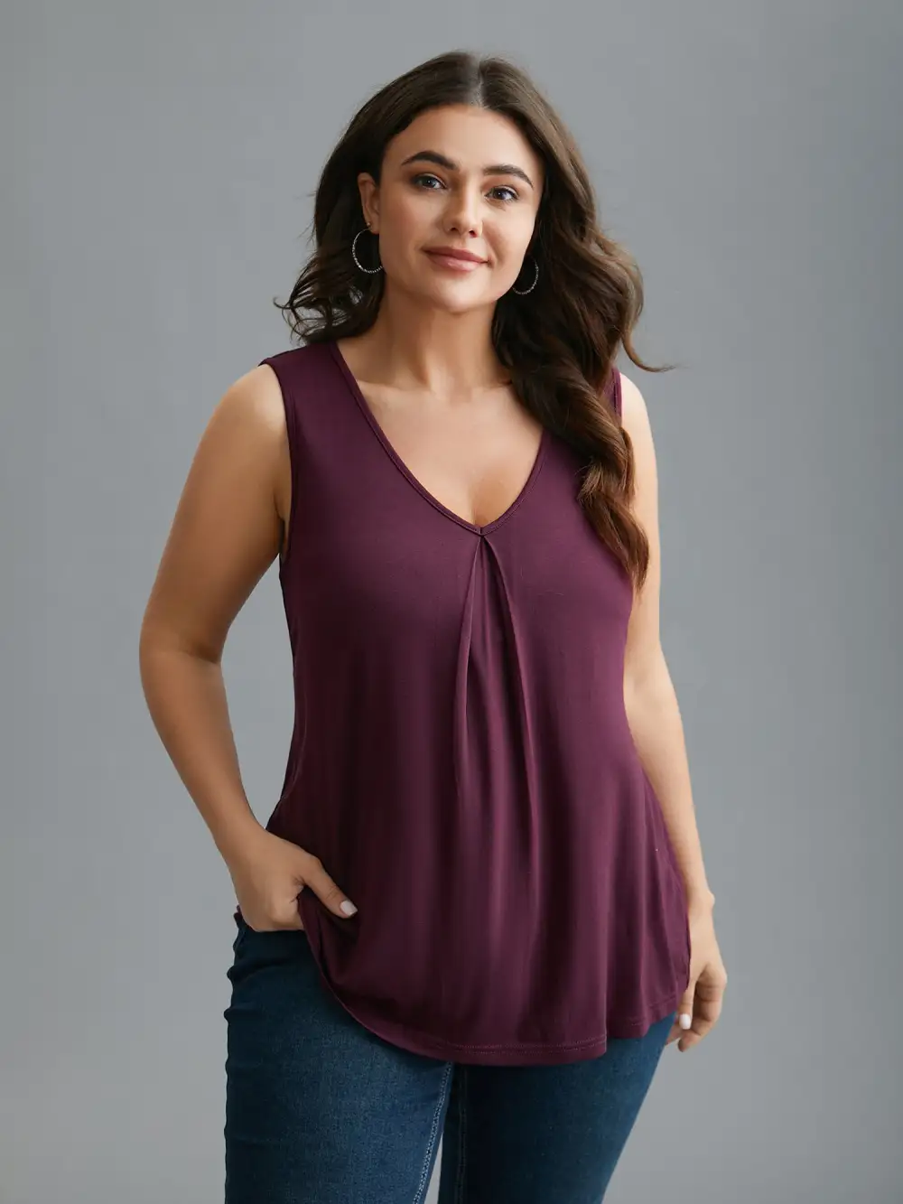Supersoft Essentials V-Neck Tank Top