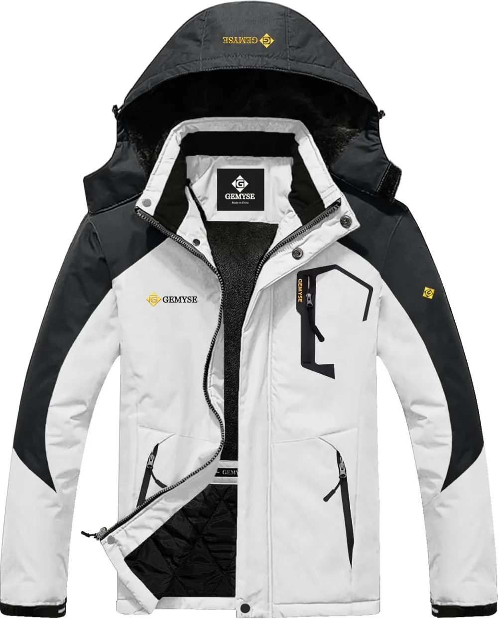 Men's Mountain Waterproof Ski Snow Jacket Winter Windproof Rain Jacket