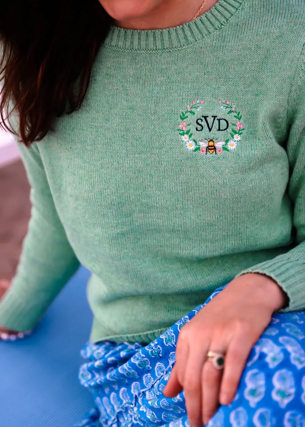 The Garden Bee Sweater