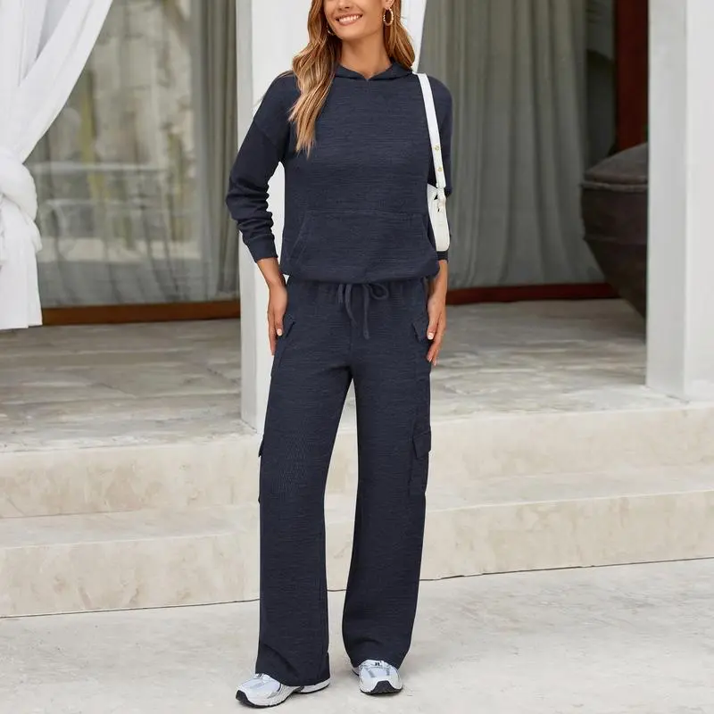 Women's 2-Piece Knitted Tracksuit Set