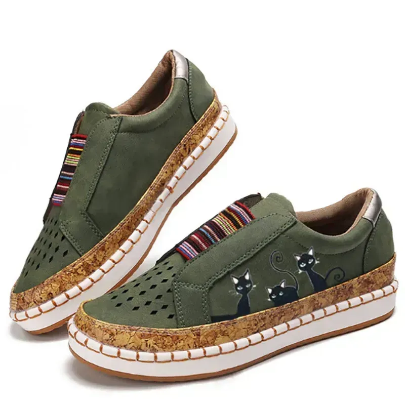 Women's Breathable Flat Bottom Bunion Corrector Sneaker Shoes