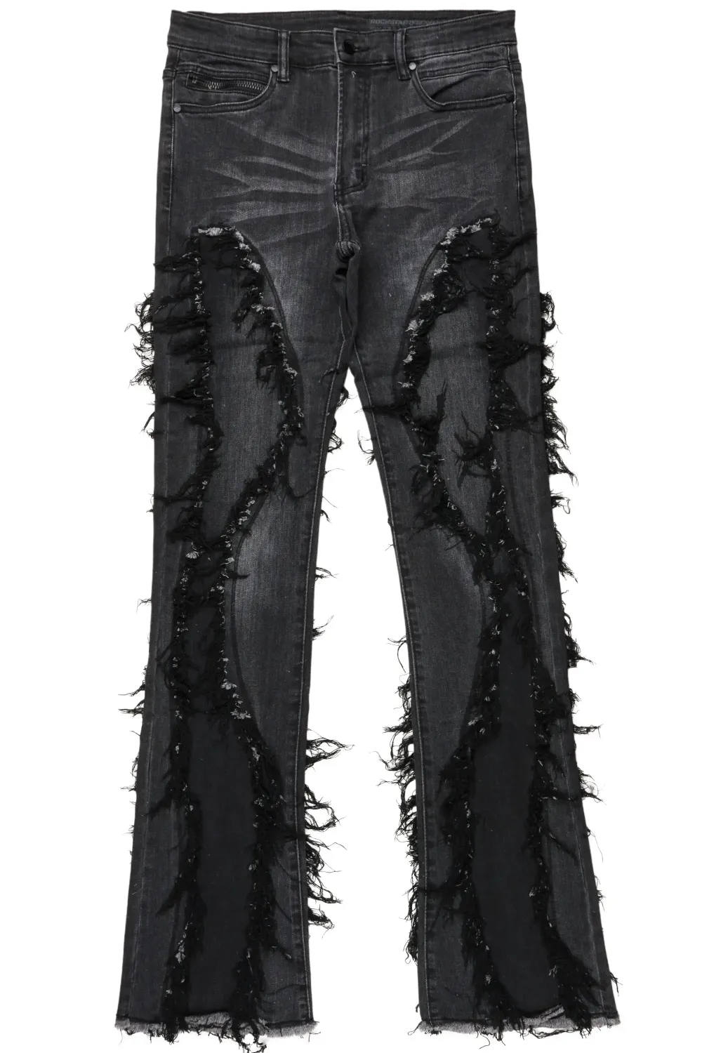 Tristan Grey Stacked Flare Jean