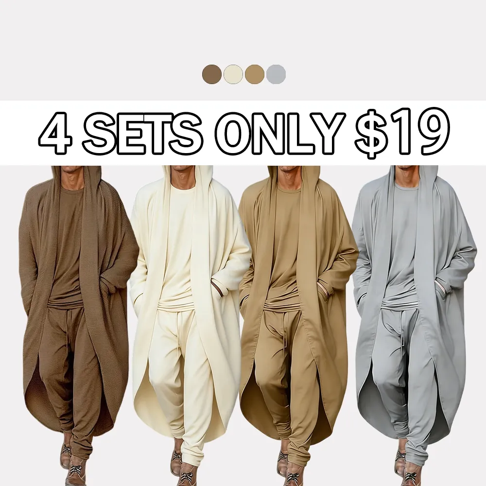 Men's Cozy Quiet Luxury 3-Piece Set