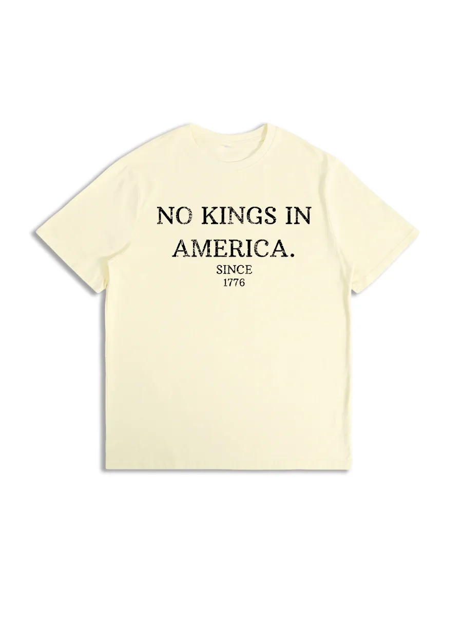 No Kings In America T-Shirts