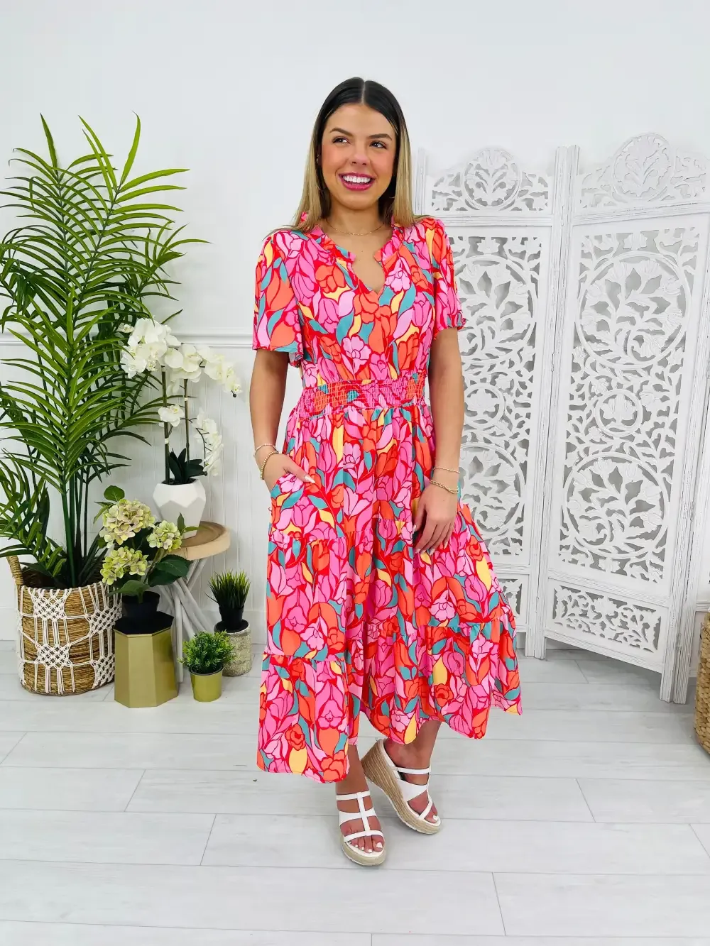 Floral Getaway Dress