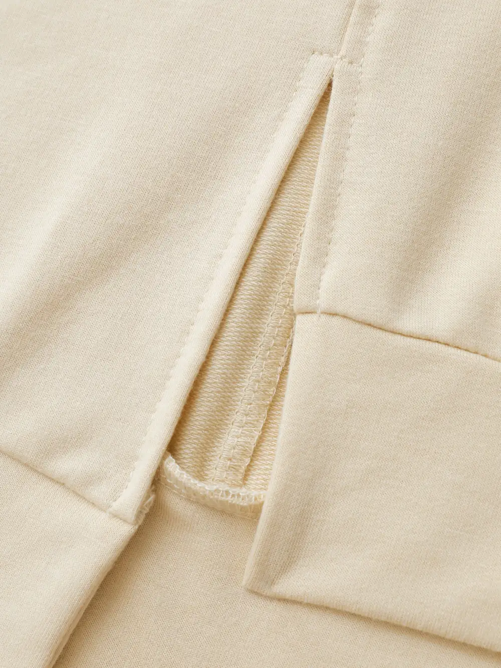 Wild Love Print Slit Hem Sweatshirt