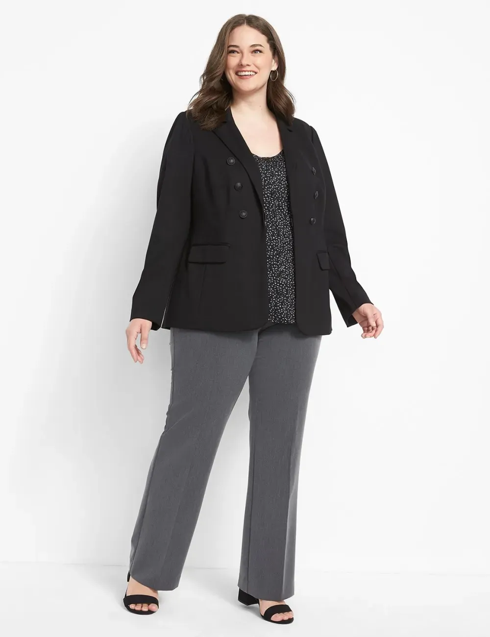 Curvy Fit Perfect Drape Straight Pant