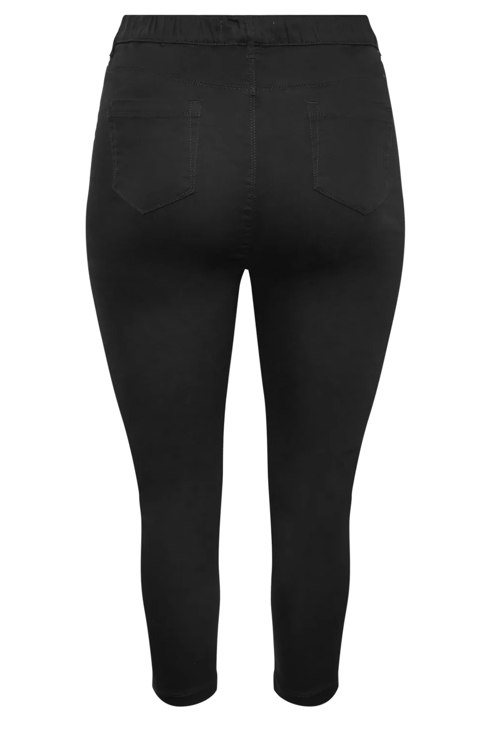 YOURS Curve Rose Pink Cropped Stretch GRACE Jeggings