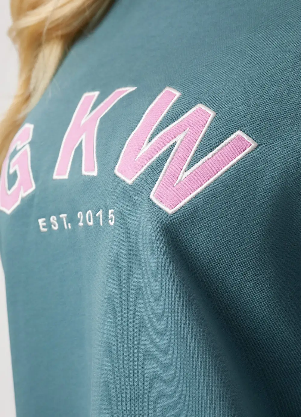 GKW Relaxed Fit Crew - Lake Blue