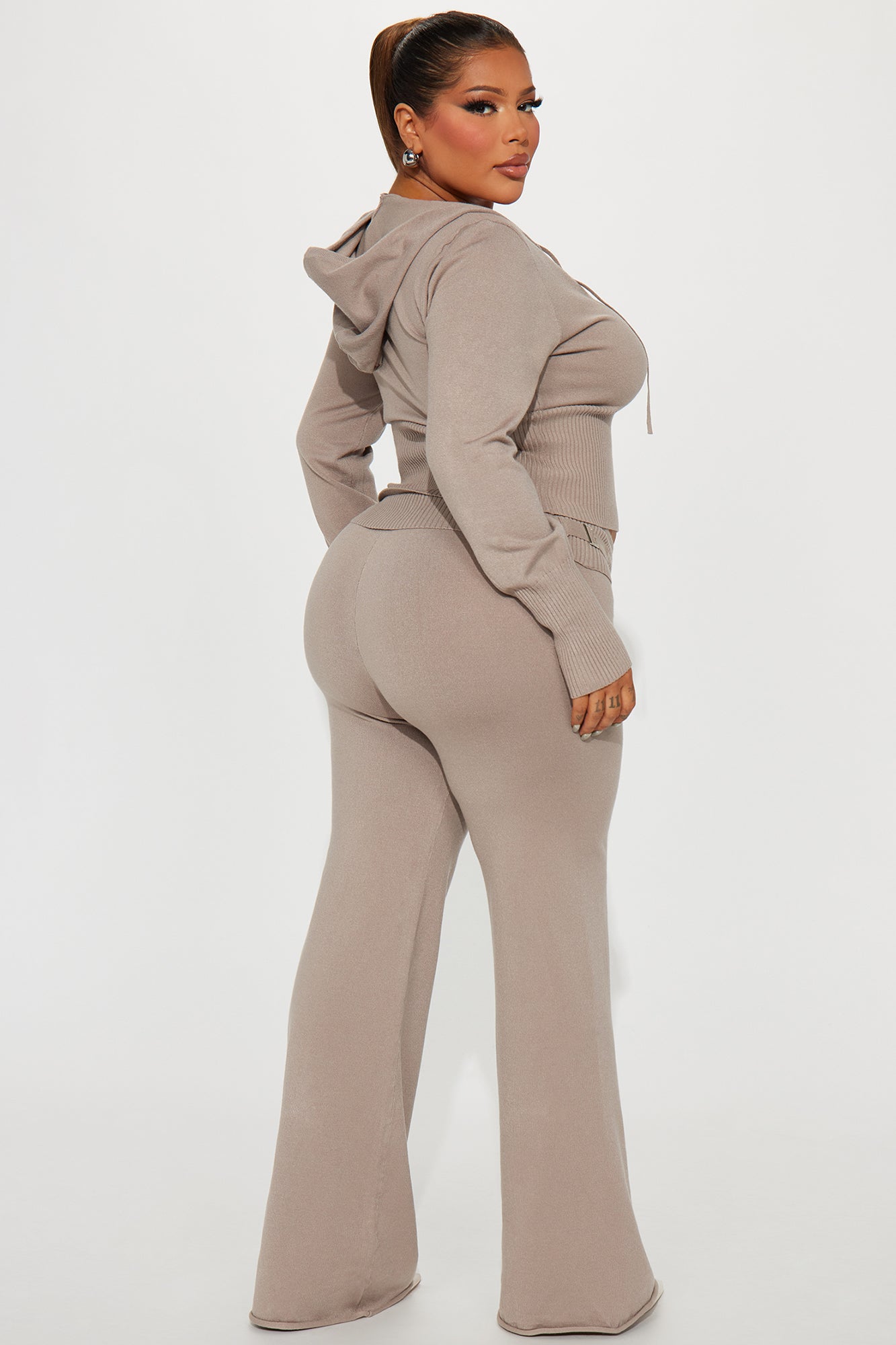 Lena Sweater Pant Set - Oatmeal