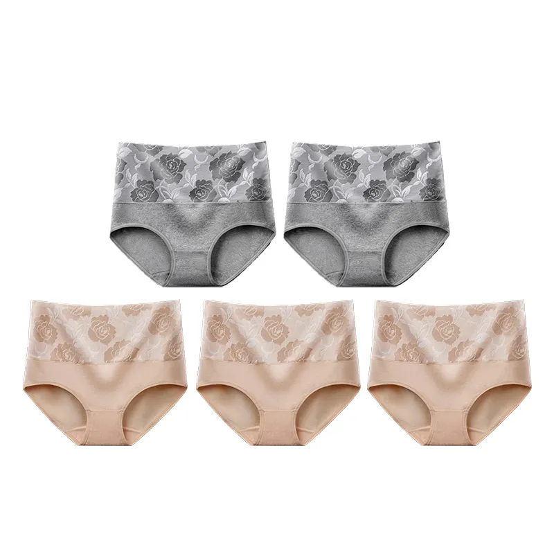 ✨Buy 1 Get 5(5pcs)✨Plus Size Cotton High Waist Panties