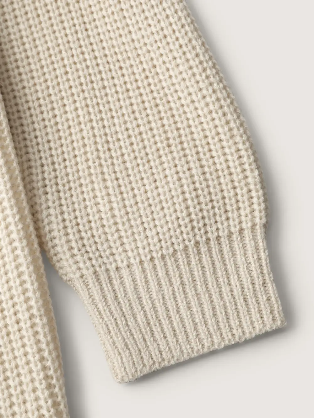 Textured Round Neck Ribbed Pullover