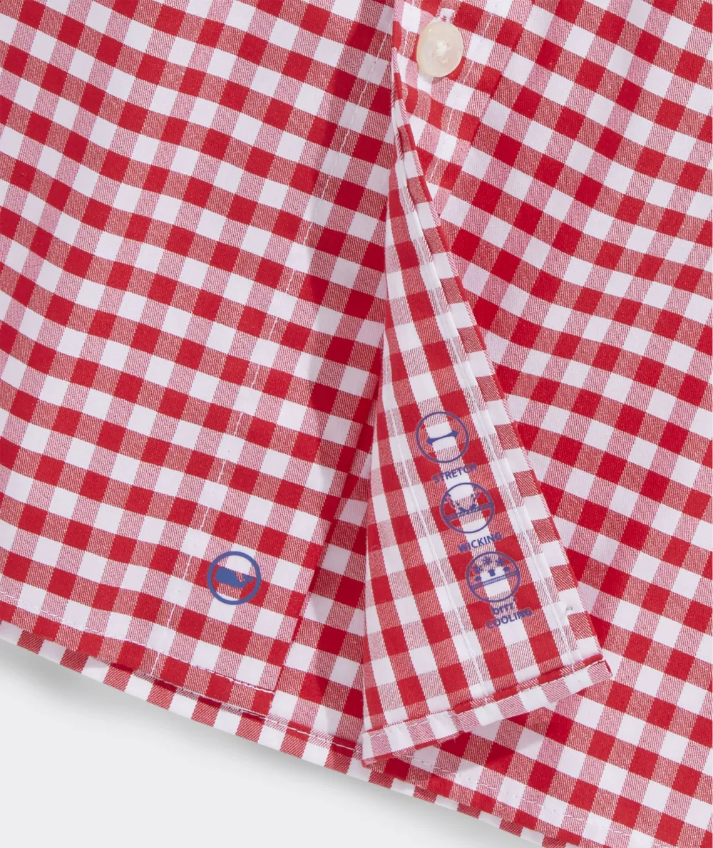 On-The-Go brrr° Gingham Shirt