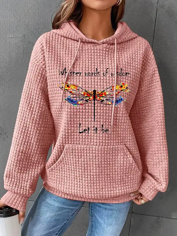 Casual  Fashion  Plain Hoodie Sweatshirt