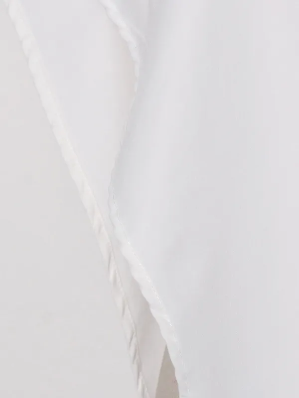 Original Solid Color Irregularity Geometry Blouse Tops