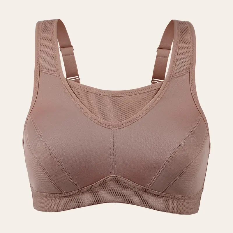 High Impact Wire-free Non Padded Sports Bra Gym Yoga Workout In More Color Options