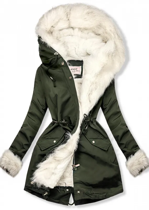 Thick winter coat jacket