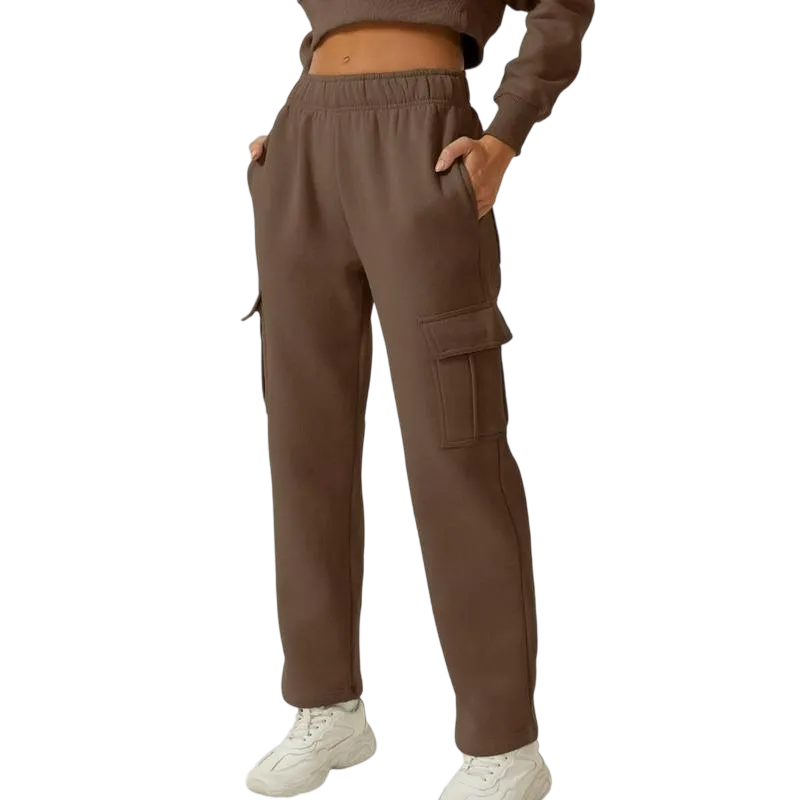 Women Loose sweatpants with pockets, suitable for daily wear