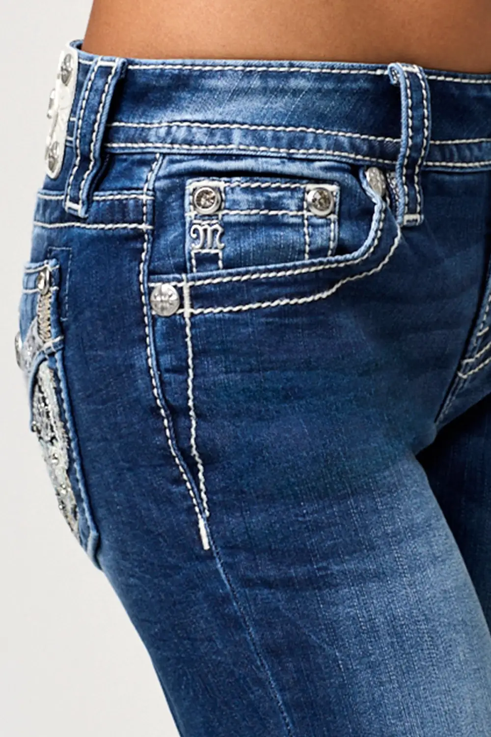 Cassiel Wings Bootcut Jeans