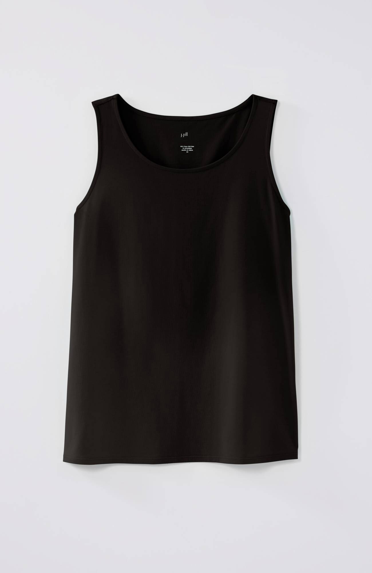 pima-stretch knit tank
