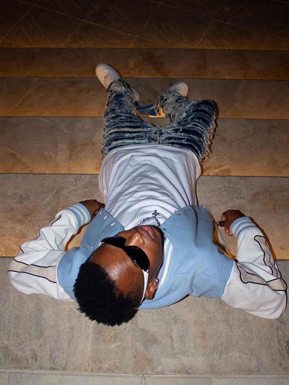 High Street Old Washed Slim Fit Jeans Pants - 1492