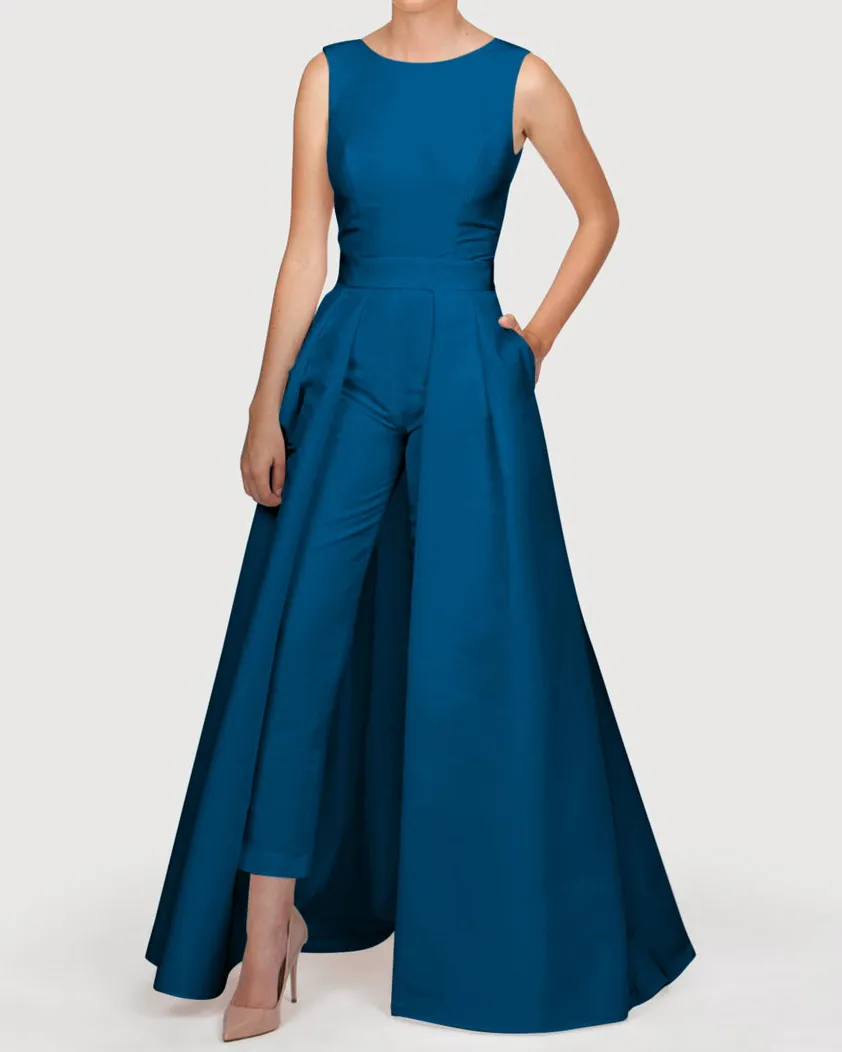 women's large swing jumpsuit sleeveless