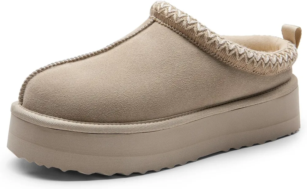 Women's Platform Slip-on Slippers