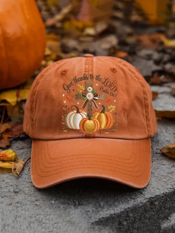 Autumn Style Print Hat