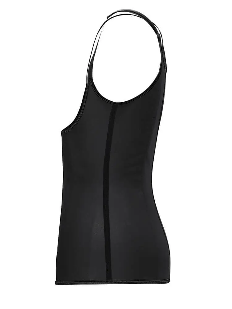 Solid Color Spaghetti Shapewear