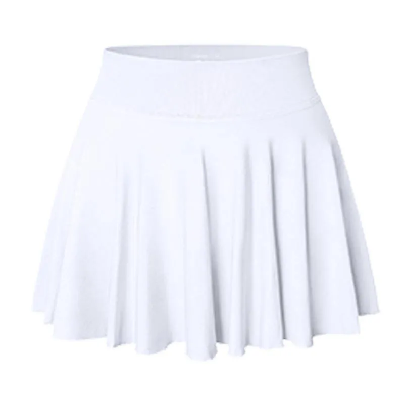Women's Flowy Basic Stretch Mini Skirt – Casual & Versatile