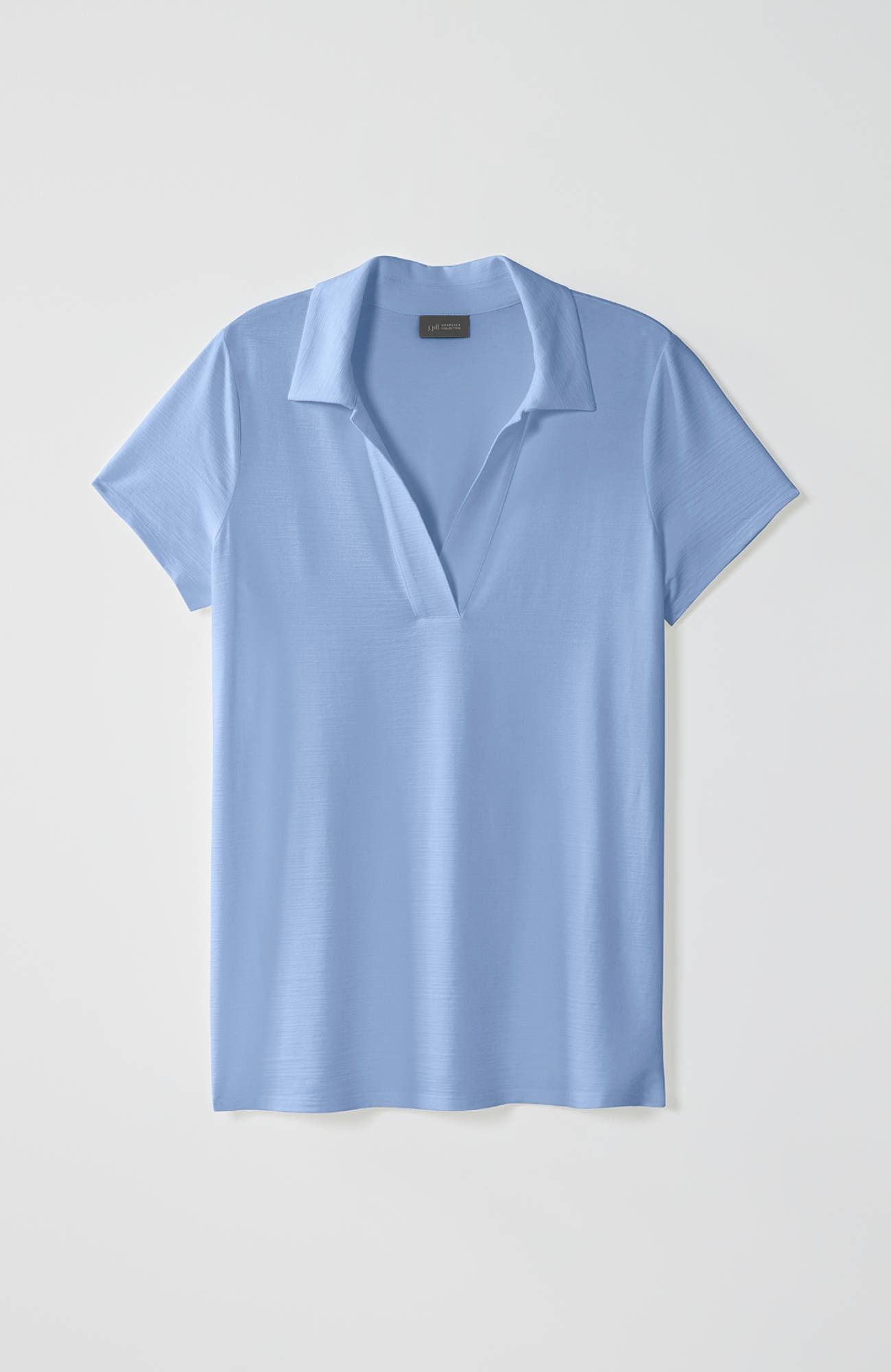 Wearever Slub-Knit Polo Top