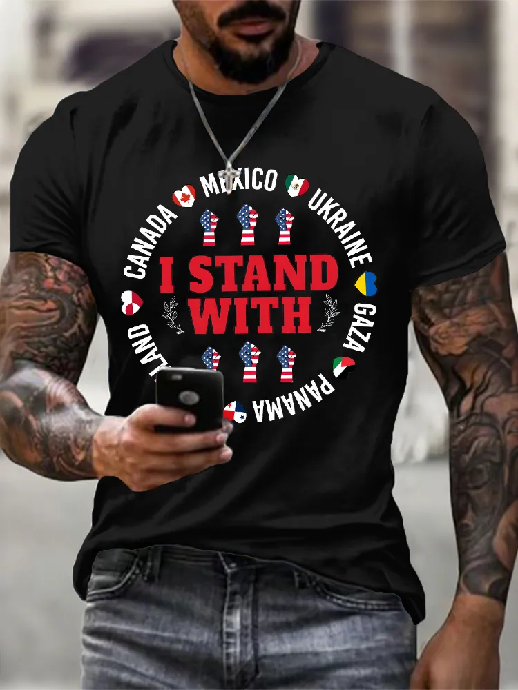 Men'S I Stand With Them T-Shirt