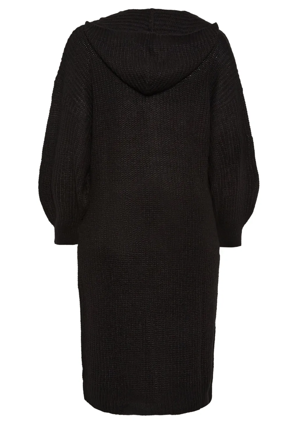YOURS Curve Khaki Green Hooded Longline Cardigan