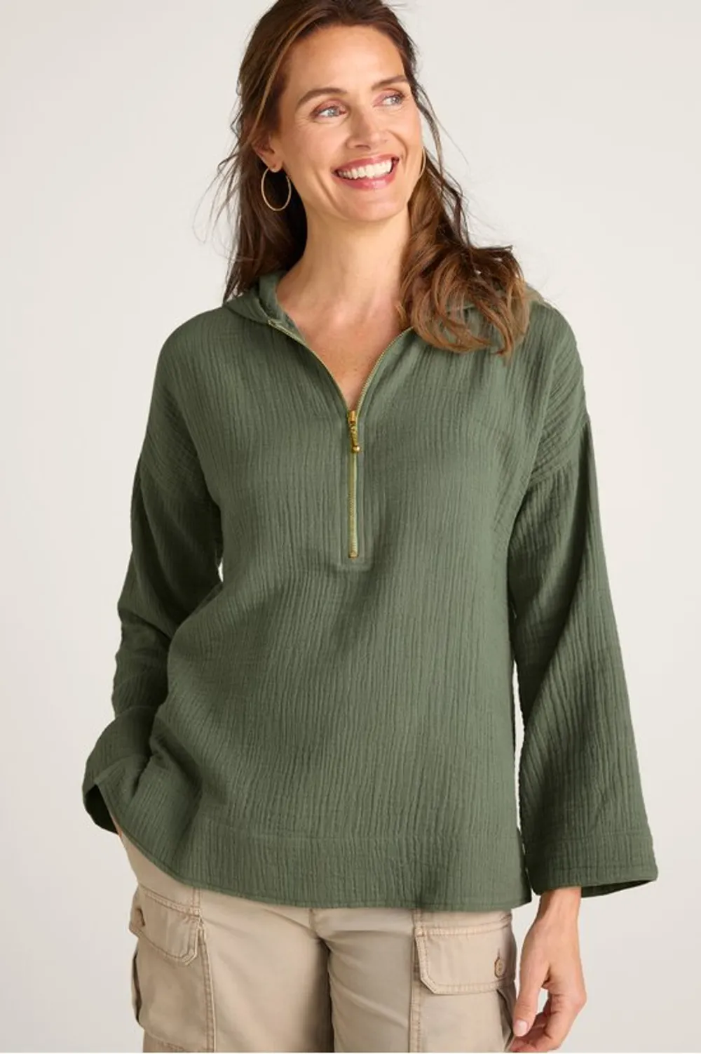Kemia Gauze Hoodie