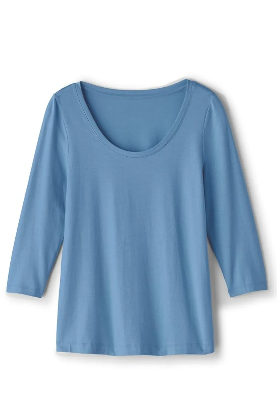 SoftEssential™ Supima® 3/4 Sleeve Tee I