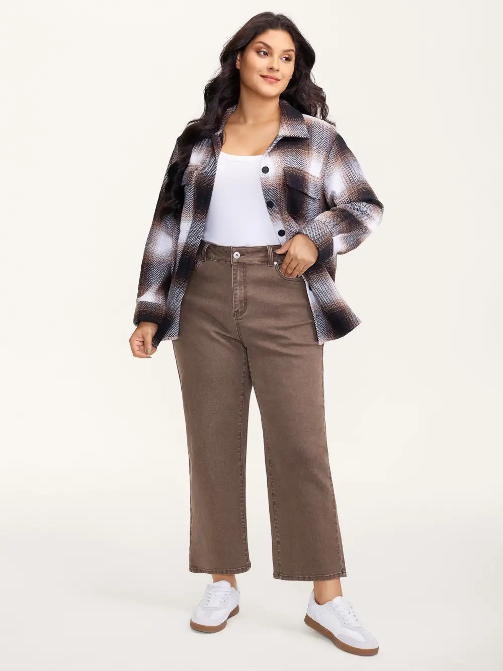 Colorful Cowboy Straight-Leg Jeans