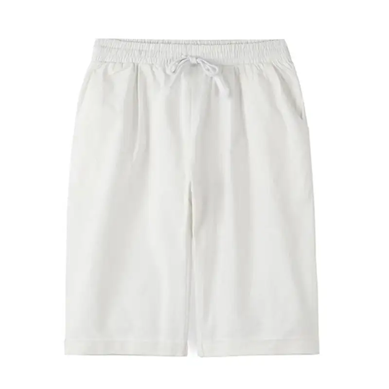 WOMEN'S FASHION ELASTIC WAISTBAND PLUS SIZE LOOSE SHORTS
