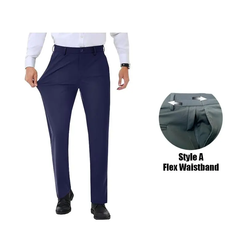 Men's Golf Pants with Expandable Waist