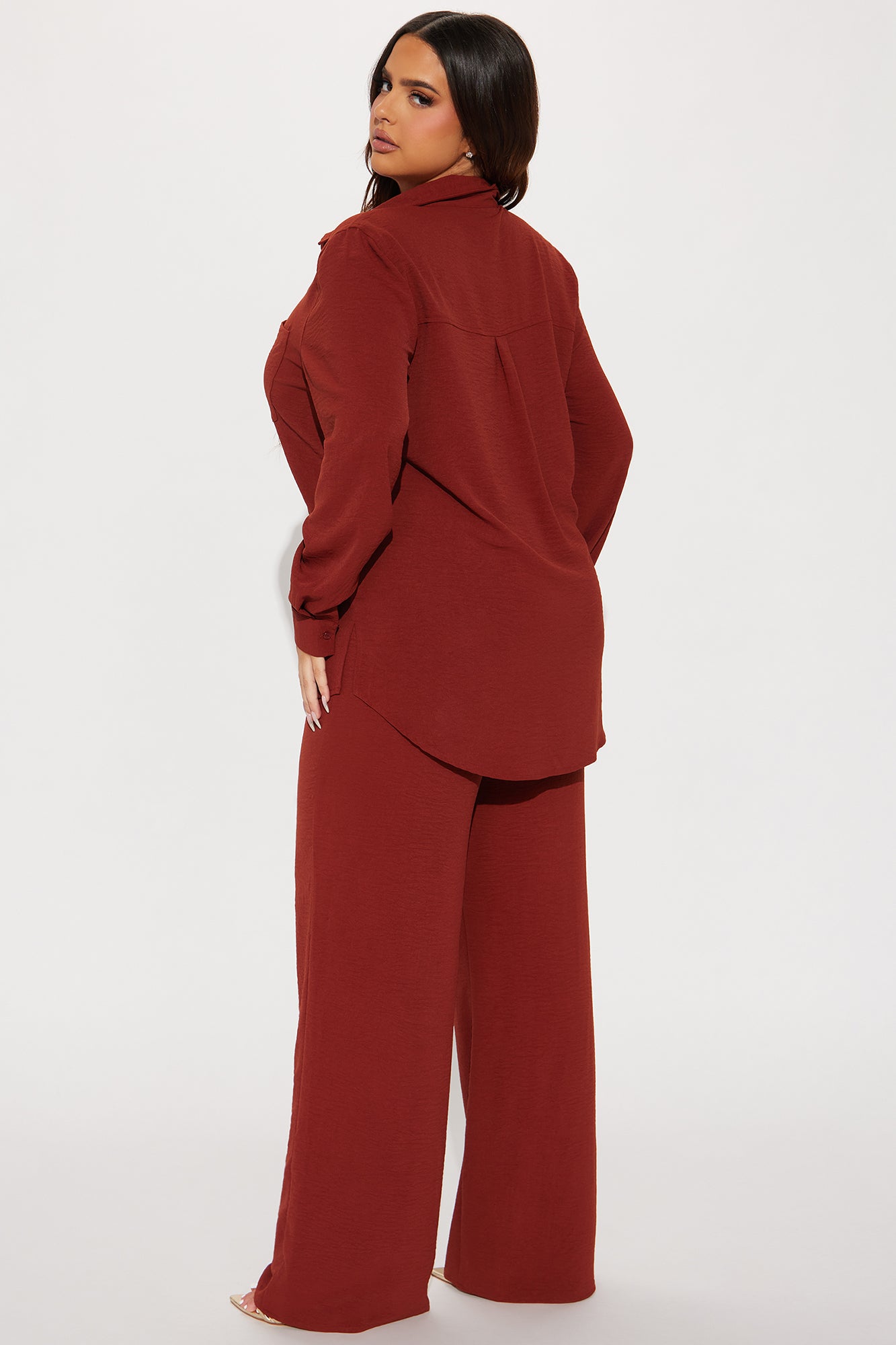 Makenzie Pant Set - Rust