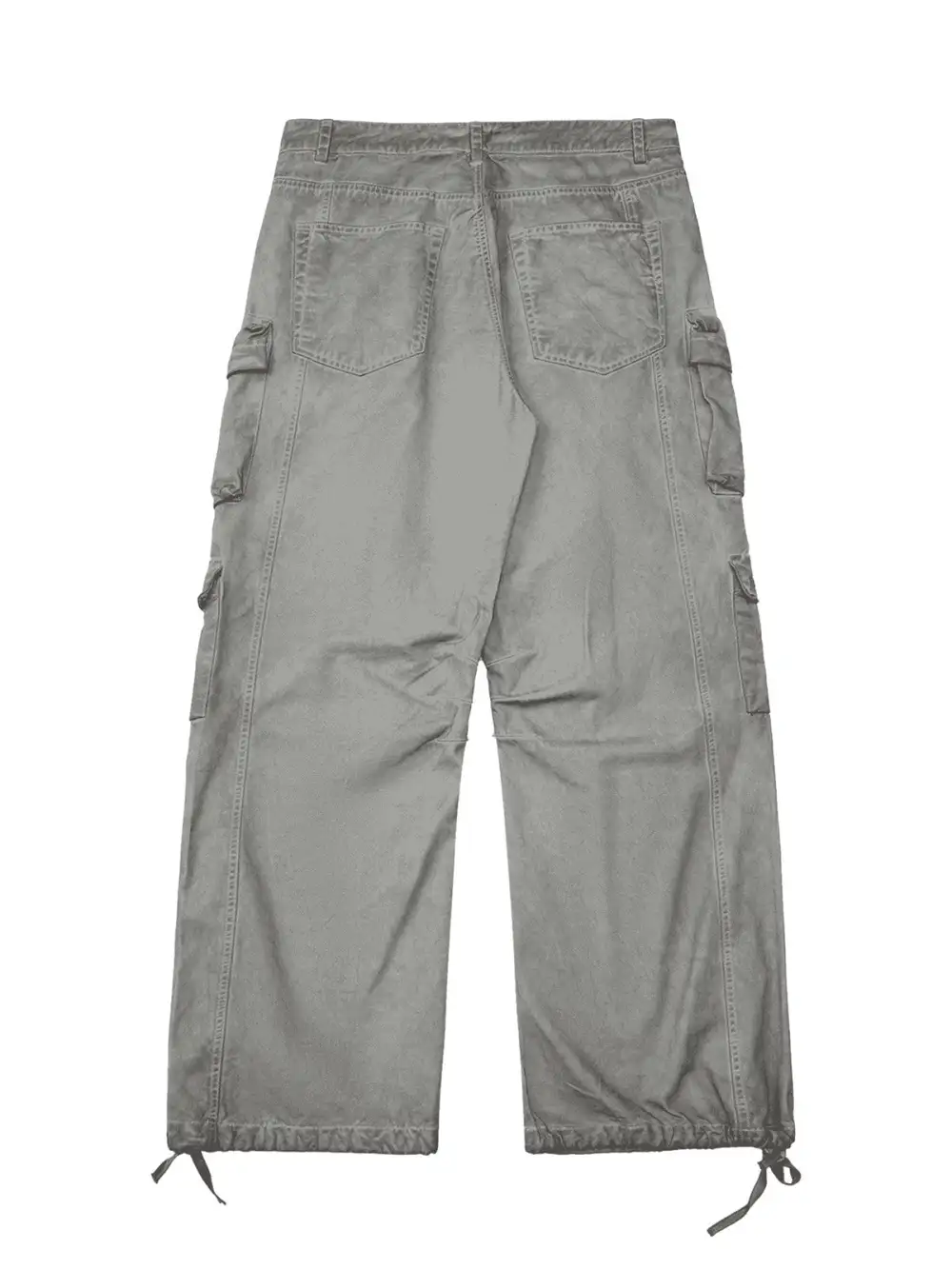 Vintage Wasteland Style Multi Pocket Work Pants