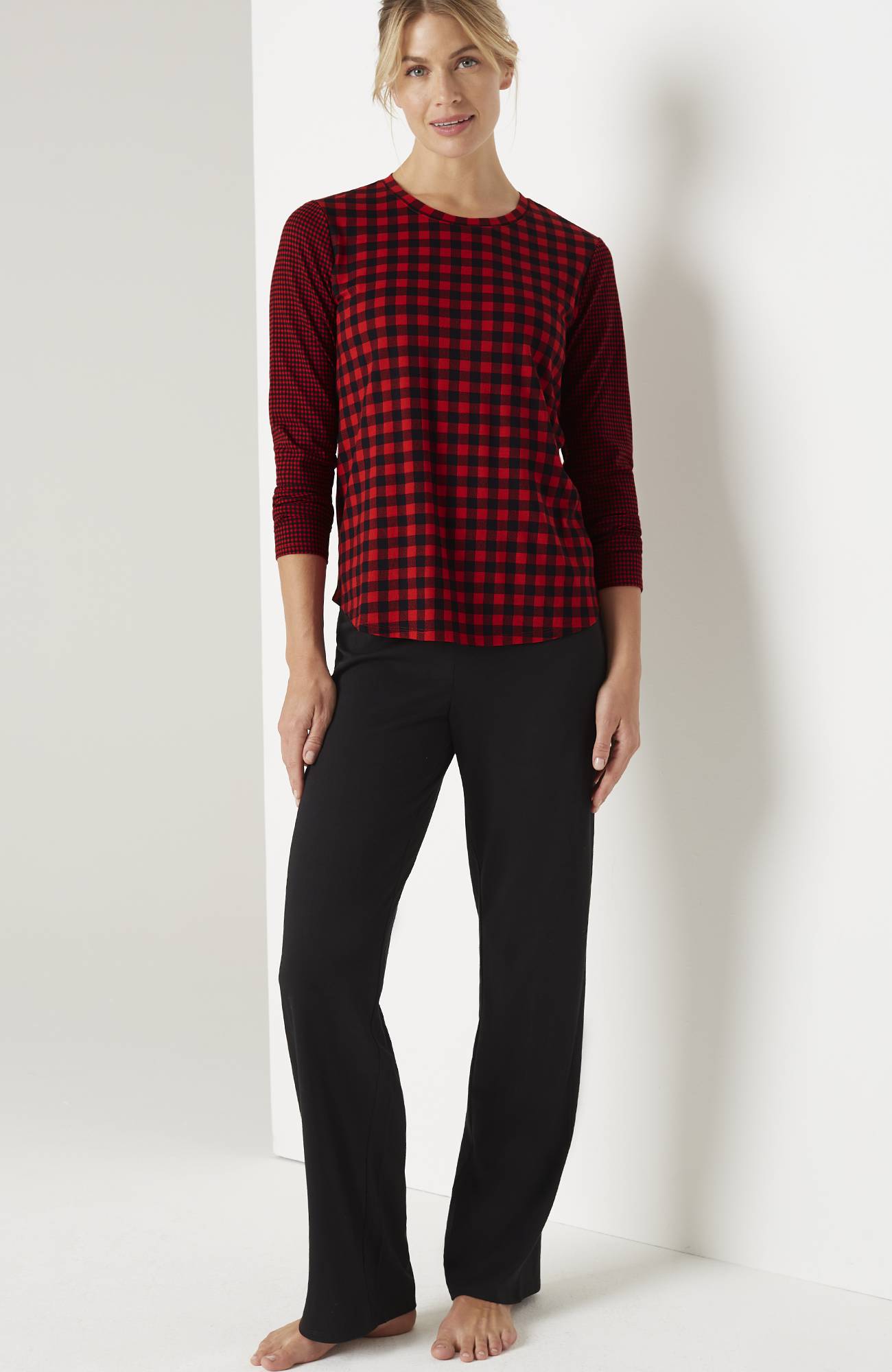 sleep ultrasoft long-sleeve top